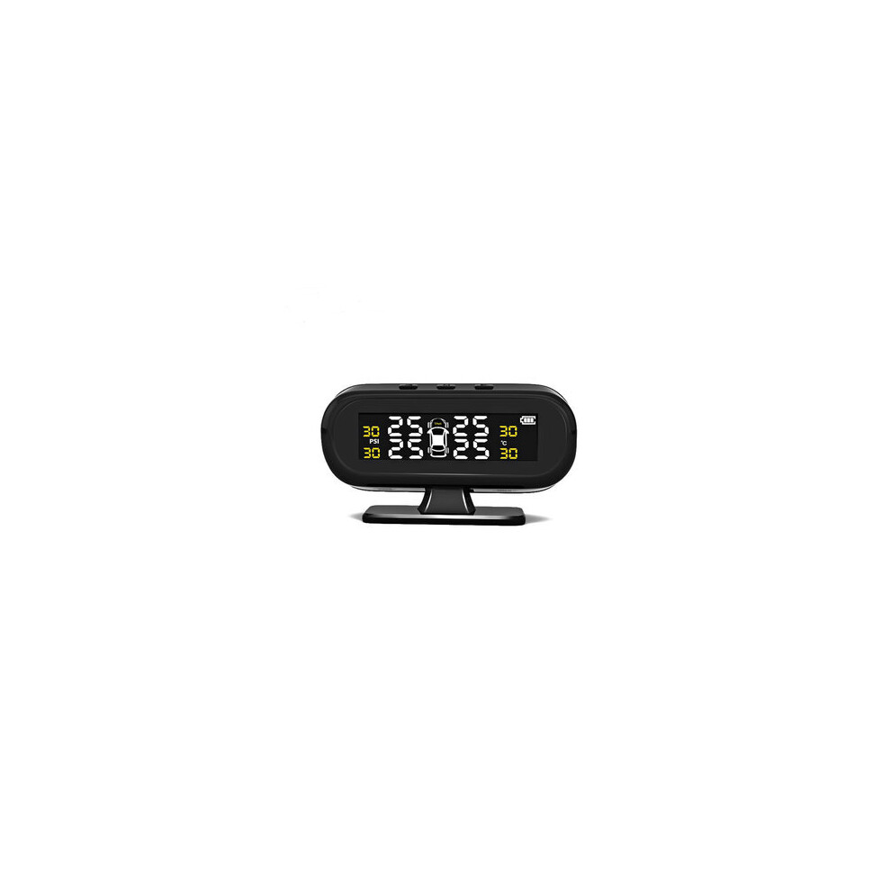 Real-Time Wireless Solar Tpms Car Tire Pressure Monitor System Light 4191026592795
