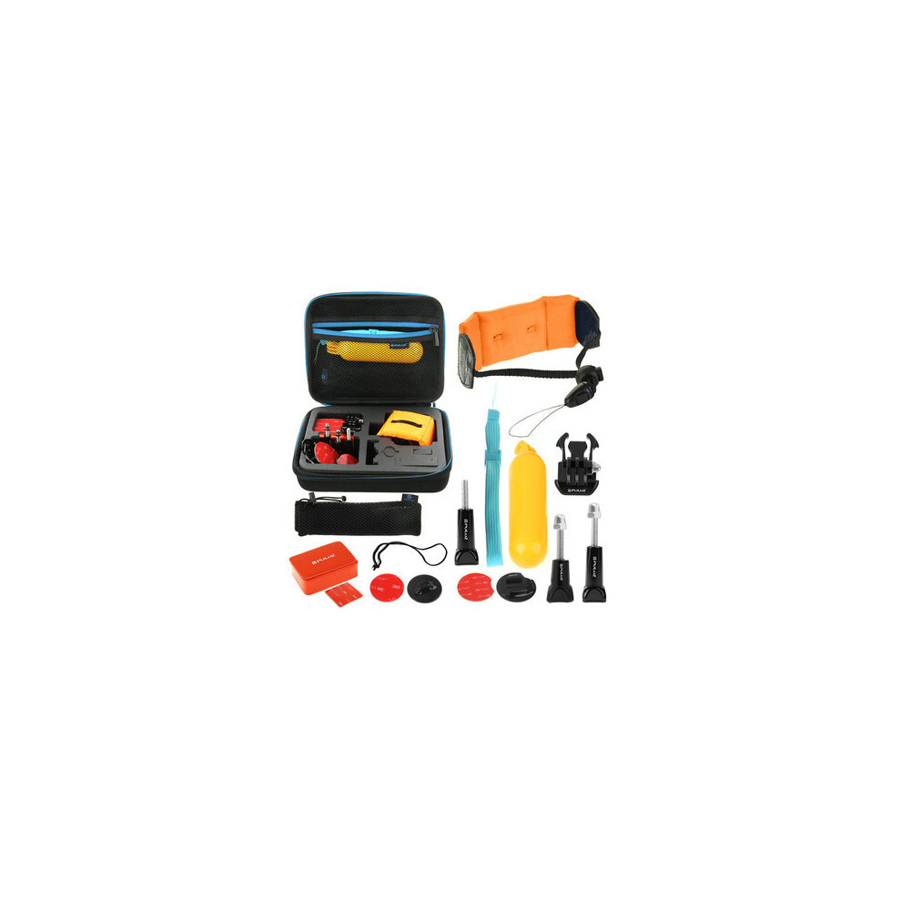 14 In 1 Surfing Combo Kit With Eva Case Stocker For Gopro Sjcam Xiaomi Yi Accessories 4151093606238