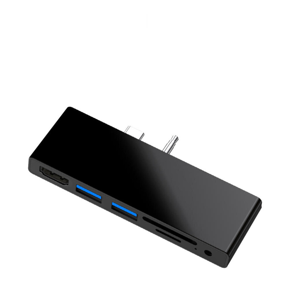 Sgo772 Surface Go Hub Usb 3.0 Hubs 4K Video Hdmi Tf/Sd Card Reader Surface Go Adapter With 2 Sd Card Slots 3.5Mm Audio Port 840079127952