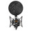 Microphone Suspension Boom Scissor Arm Stand Shock Mount for Studio Live Broadcast 6