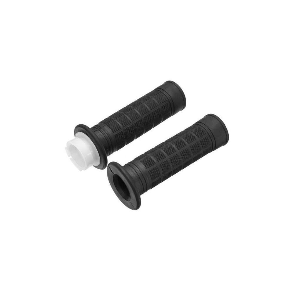 22Mm/0.87In Pair Motorcycle Handlebar Grips Handlebar Rubber Black 840079315755