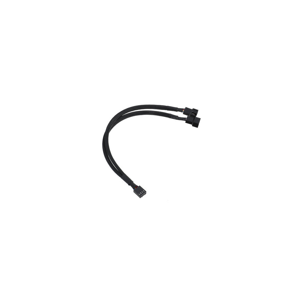 1 To 2 Fan Cable Connector Adapter Pwm Fan Conversion Cable Y Splitter 4Pin Extension Cable 4191026531312