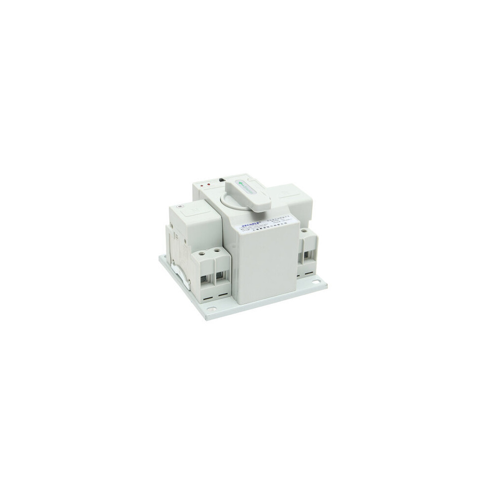 63A 2P 220V Toggle Switch Home Dual Power Automatic Transfer Switch 840079085795