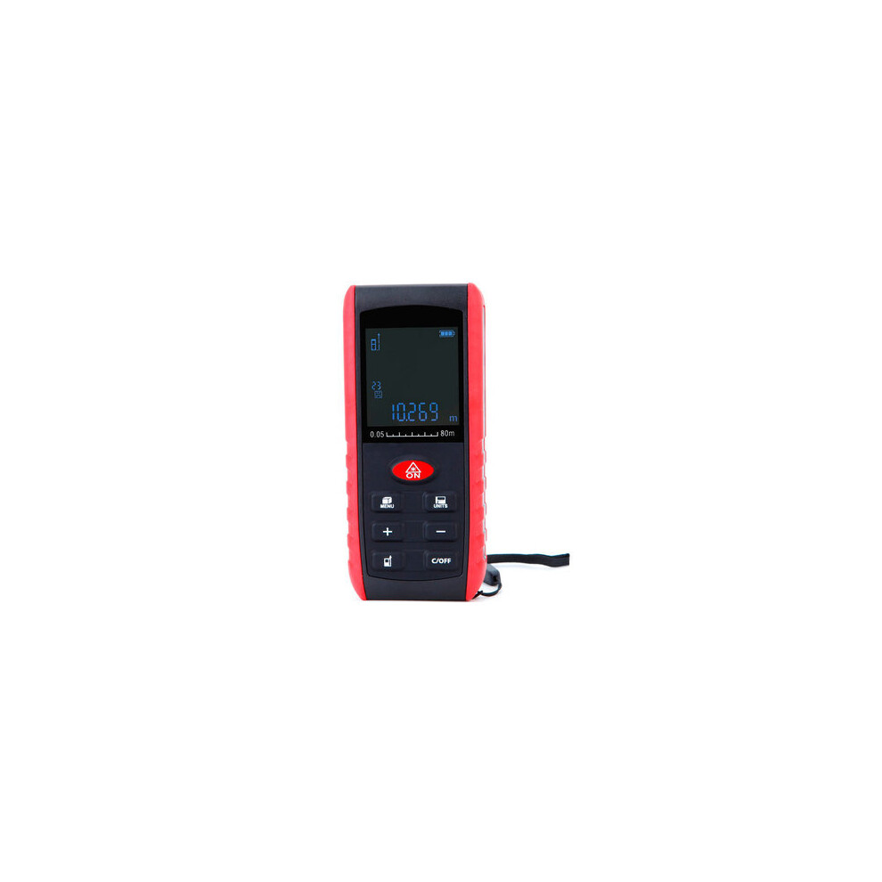 Kxl-E80 80M Digital Laser Distance Meter Bubble Level Rangefinder Tape Measure Distance Area Volume Angle Measurement 8651939566482