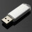 2PCS 128MB USB 2.0 Flash Drive Candy Silver Memory Storage U Disk 3