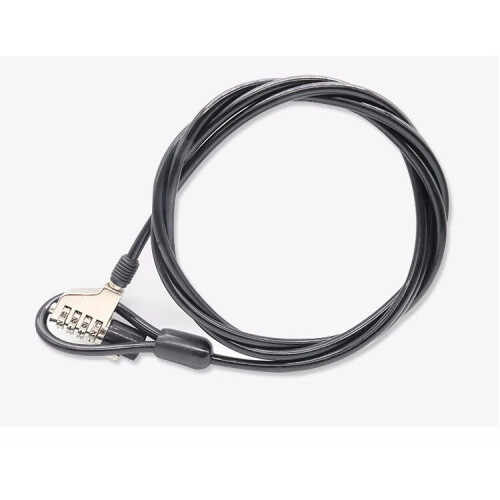 Anti Theft Laptop Lock Security Cable 4 Digit Password Protections