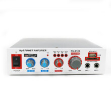 FS-S100 12W 220V USB TF Card bluetooth Speaker Audio Amplifier EU-220V