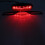 6LED Motorcycle Quad Scooter SMD Number Plate Tail Light Triangle 9