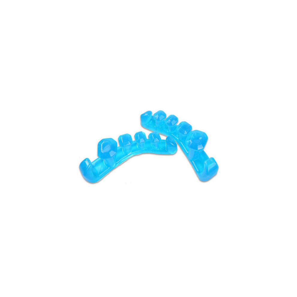 2Pair Silicone Gel Toes Bunion Separator Protector Corrector Hallux Valgus