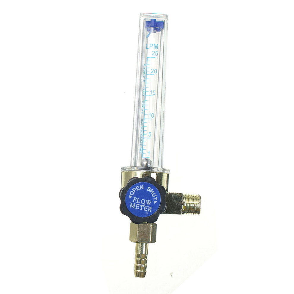 Argon Co2 Gas Flow Meter Welding Regulator Gauge Flowmeter 1/4Pt 0.15Mpa 7Mm 8651940565870