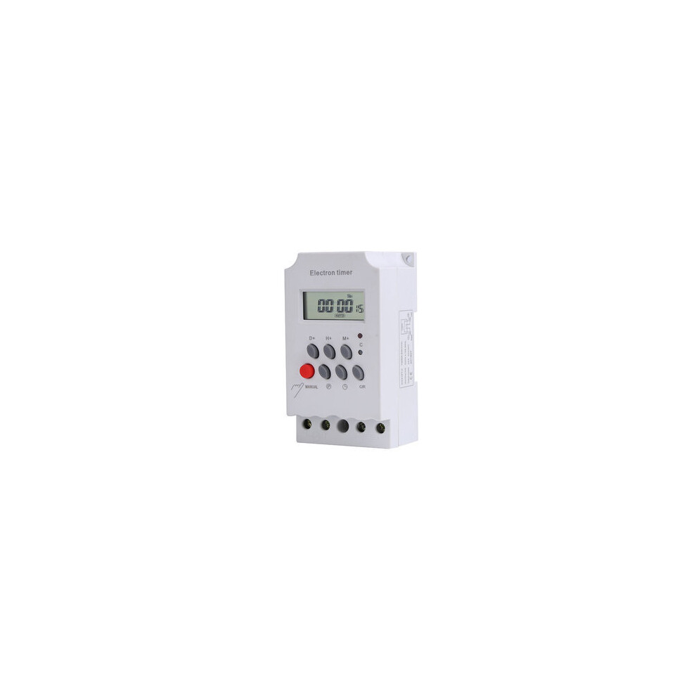 Kg316t-Ii Ac 220V 25A Digital Lcd Weekly Programmable Timer Electric Relay Time Switch 840079356284