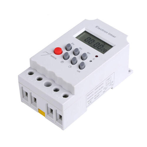 KG316T-II AC 220V 25A Digital LCD Weekly Programmable Timer Electric Relay Time Switch 2