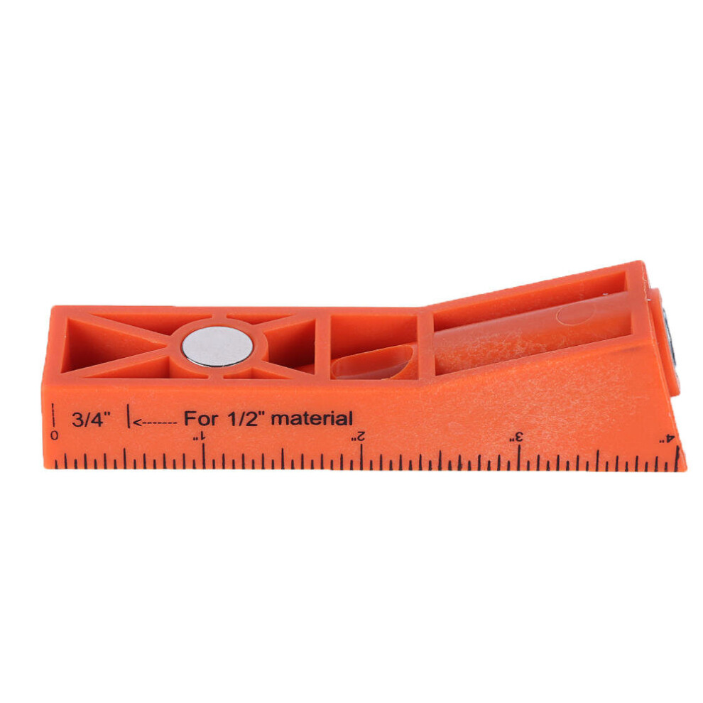 Woodwokring Single Magnetic Woodworking Pocket Hole Jig Angle Drill Guide Drill Bit Hole Puncher Locator 6901722573671