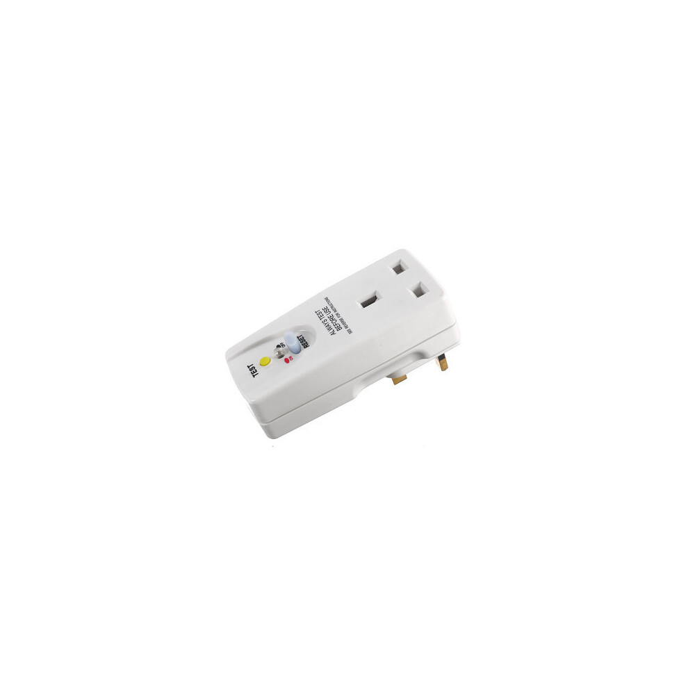 220V 13A Rcd Safety Adapter Plug Power Circuit Breaker Socket Test Reset Switch 6901722572124