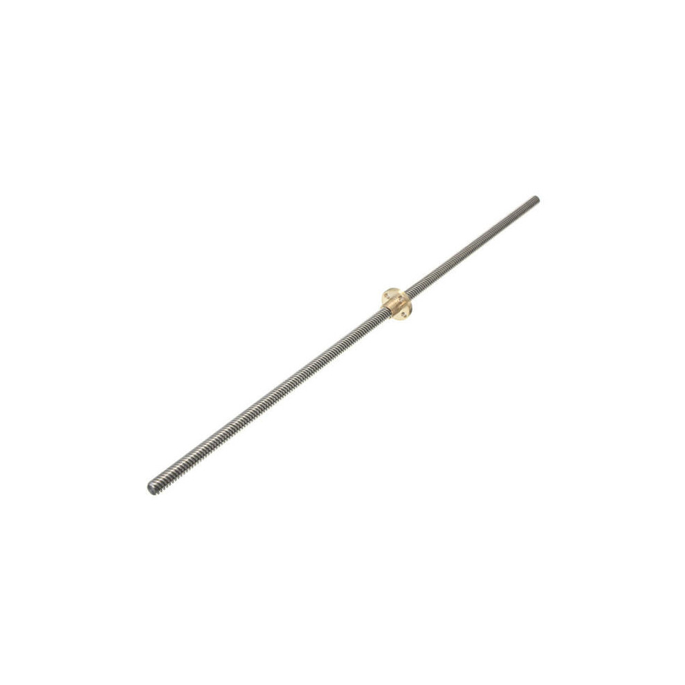 400Mm T8 Lead Screw 8Mm Thread Lead Screw 2Mm Pitch With Copper Nut 8651938565851