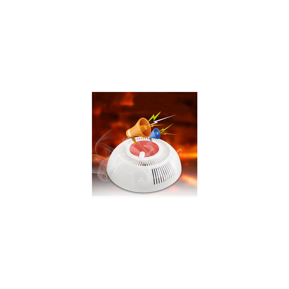 Wireless Smoke Detector Security Alarm Sensor System Home Battery Operated 4151093689712