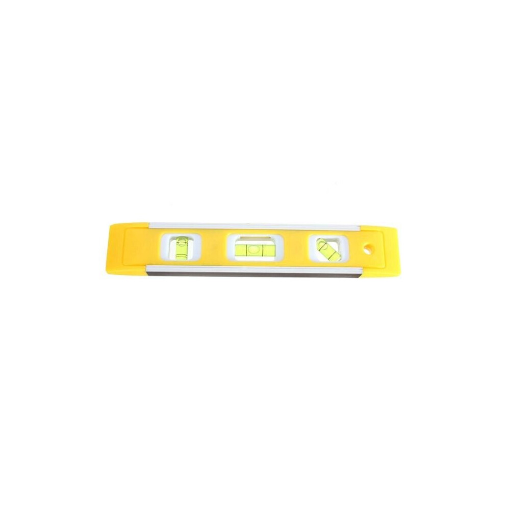 230Mm Handheld Torpedo Magnetic Straight Spirit Level Ruler With 3 Bobble Vials 8651940566174