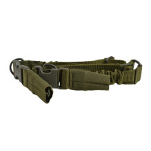 Nylon Adjustable Tactical Double Point Strap Gun Sling Rope Lanyard For CS Gun Accessories GREEN