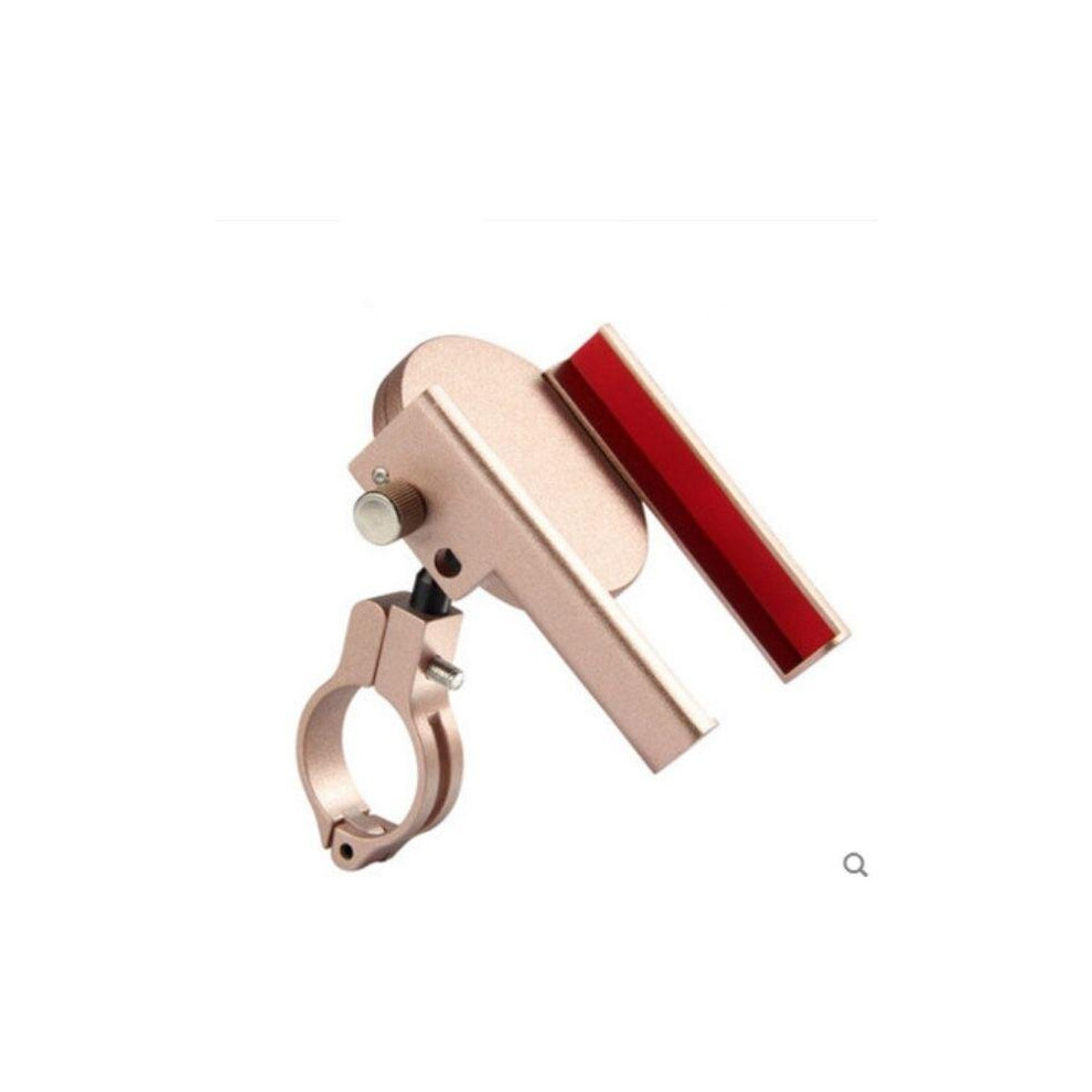 3.5-6.8Inch Phone Gps Holder Aluminum Alloy Bracket For Motorcycle Bike Scooter Rich Color Black/Red/Gold 4191026595345