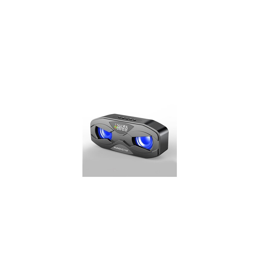 M5 Wireless Bluetooth 5.0 Speaker Heavy Bass Led Display Fm Radio Handsfree Tf Card Usb Play Speaker 4191026543452