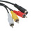 RCA AV Video TV Cable For Sony Digital Camera Camcorder 4