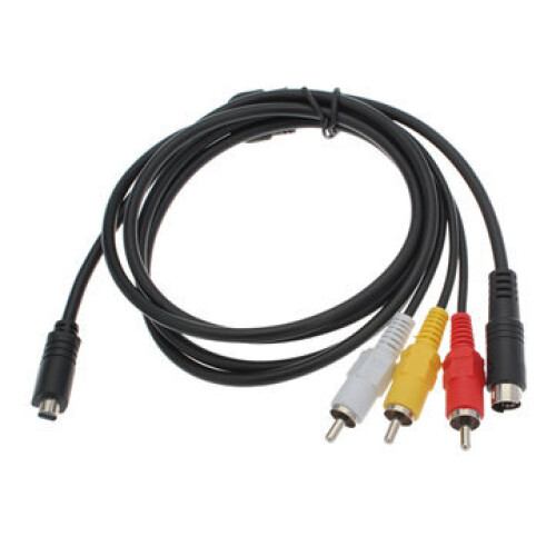 RCA AV Video TV Cable For Sony Digital Camera Camcorder 2