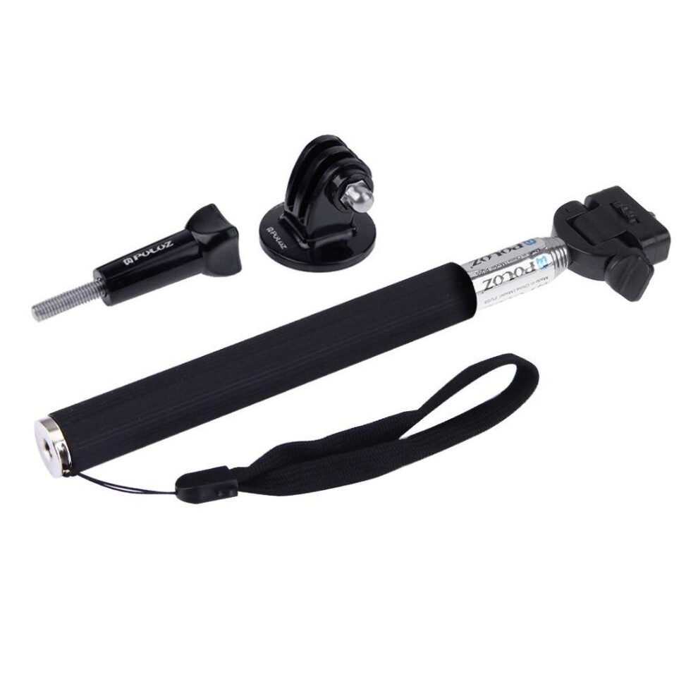 Pu55 Extendable Handheld Selfie Stick Monopod For Action Sport Camera 4151093607099