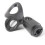2 Pcs Universal Plastic Microphone Clip Clamp Holder Flexible Rubberized Stand Bracket for Wired Wireless Microphone 3
