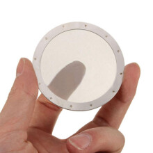 2pcs Coffee Filter Reusable Stainless Steel 250 Mesh For Aeropress Coffee Maker