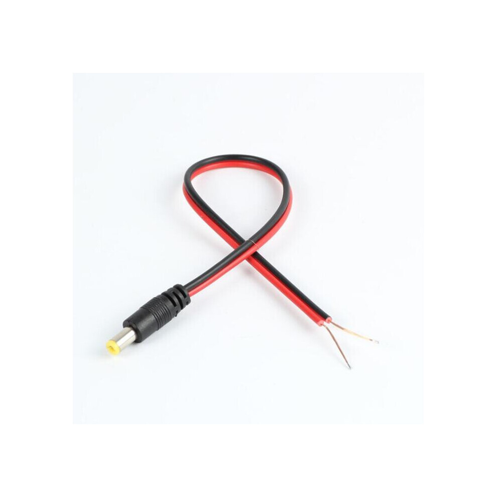 31Pcs Power Cord Copper Core 5.5X2.1mm Red/Black 8651944789647