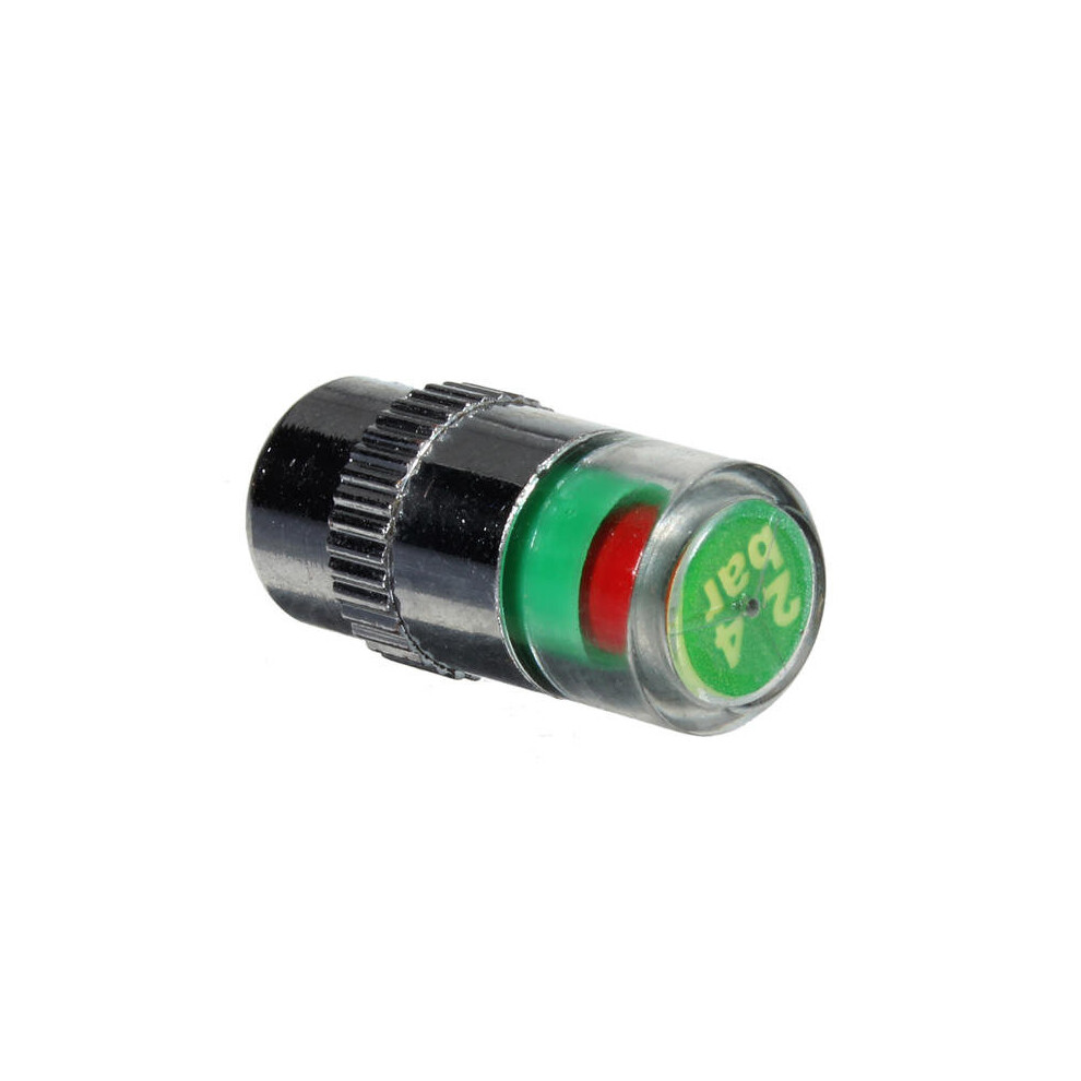 2 Set Tire Pressure Indicator Valve Stem Cap Led Indicator Eye Alert 5202984957928