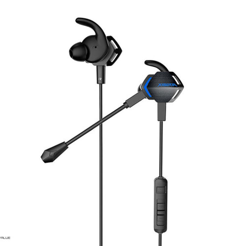 Gaming Headphone 3D Stereo Double Mic Earphone for Phone Computer
