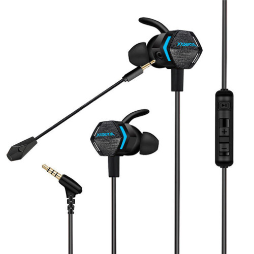 Gaming Headphone 3D Stereo Double Mic Earphone for Phone Computer 2