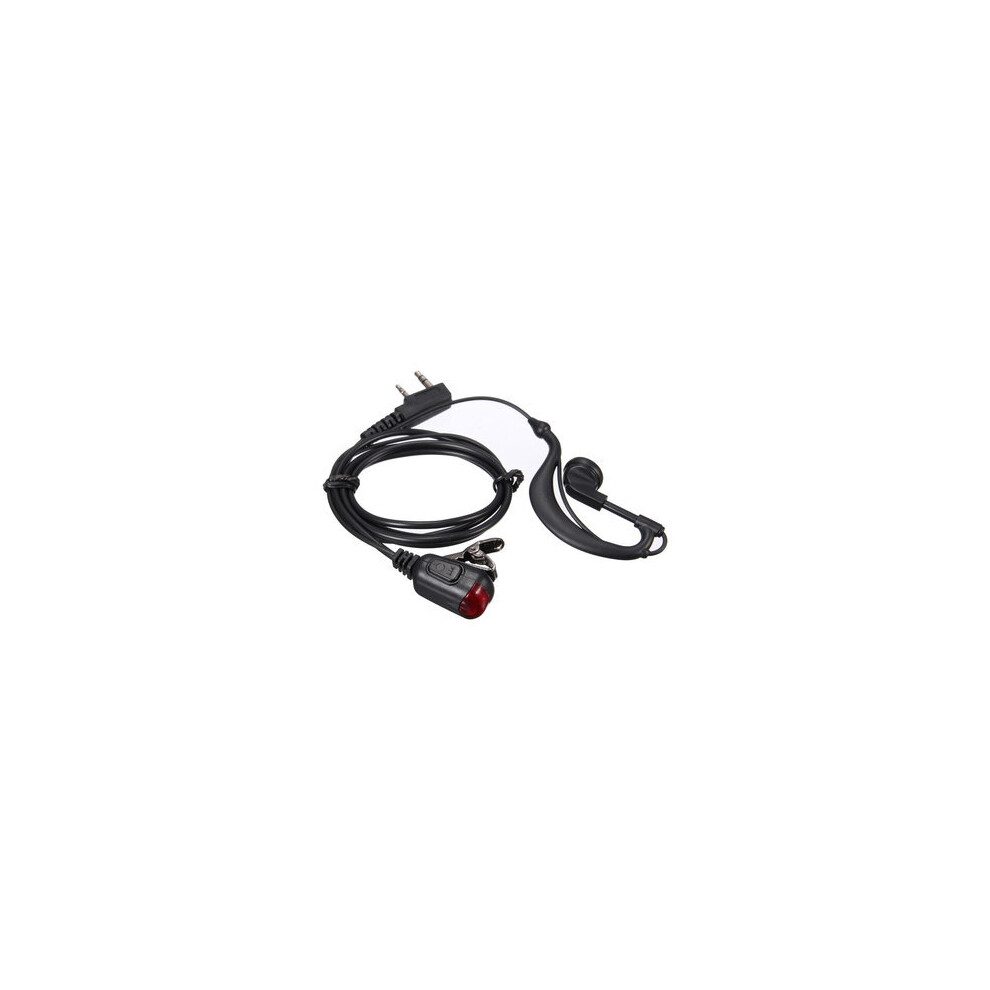 2 Pin Ptt Headset Mic Earpiece Earphone For Walkie Talkies 4151093684595