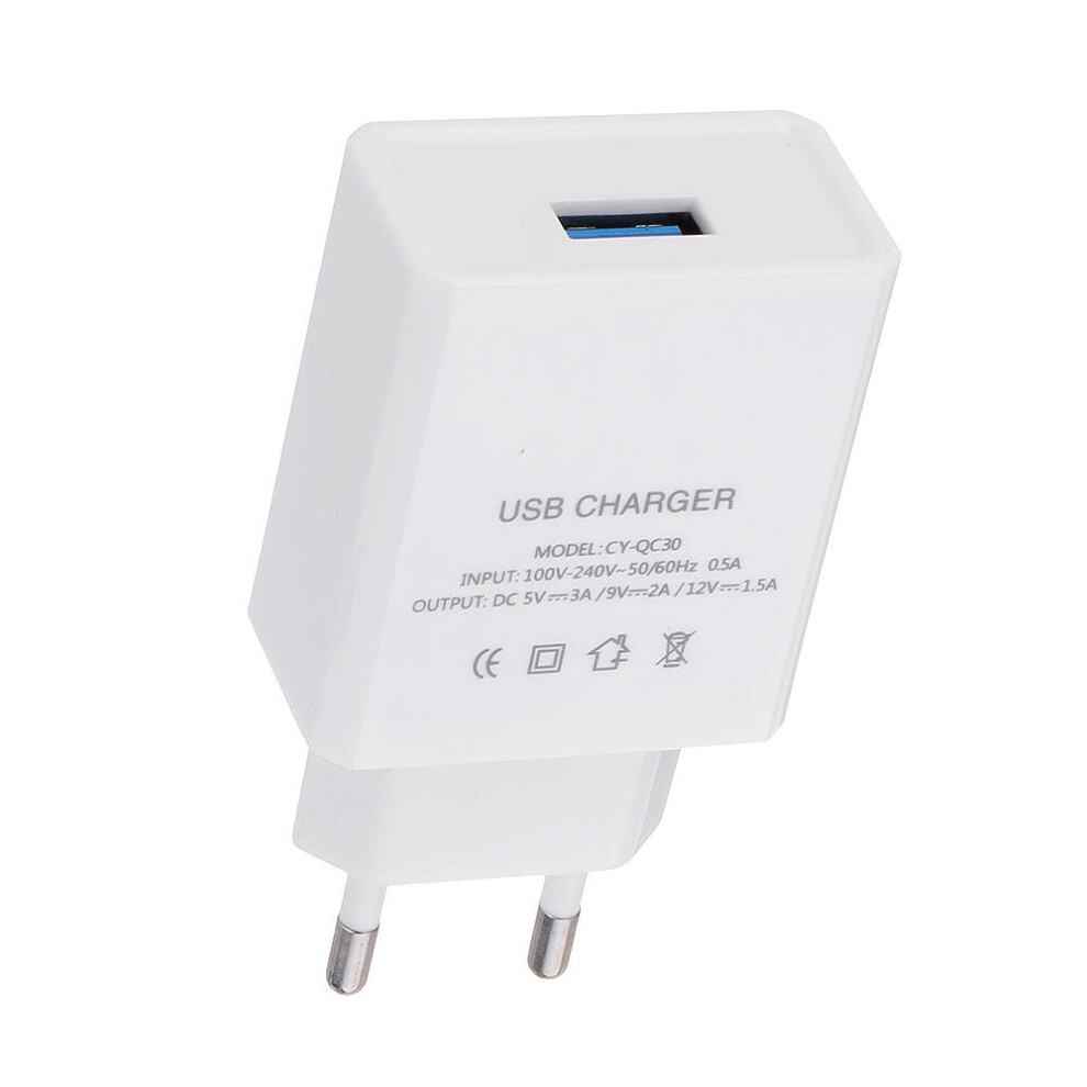 Eu Qc 3.0 18W Usb Charger Power Adapter For Tablet Smartphone 4151093657148