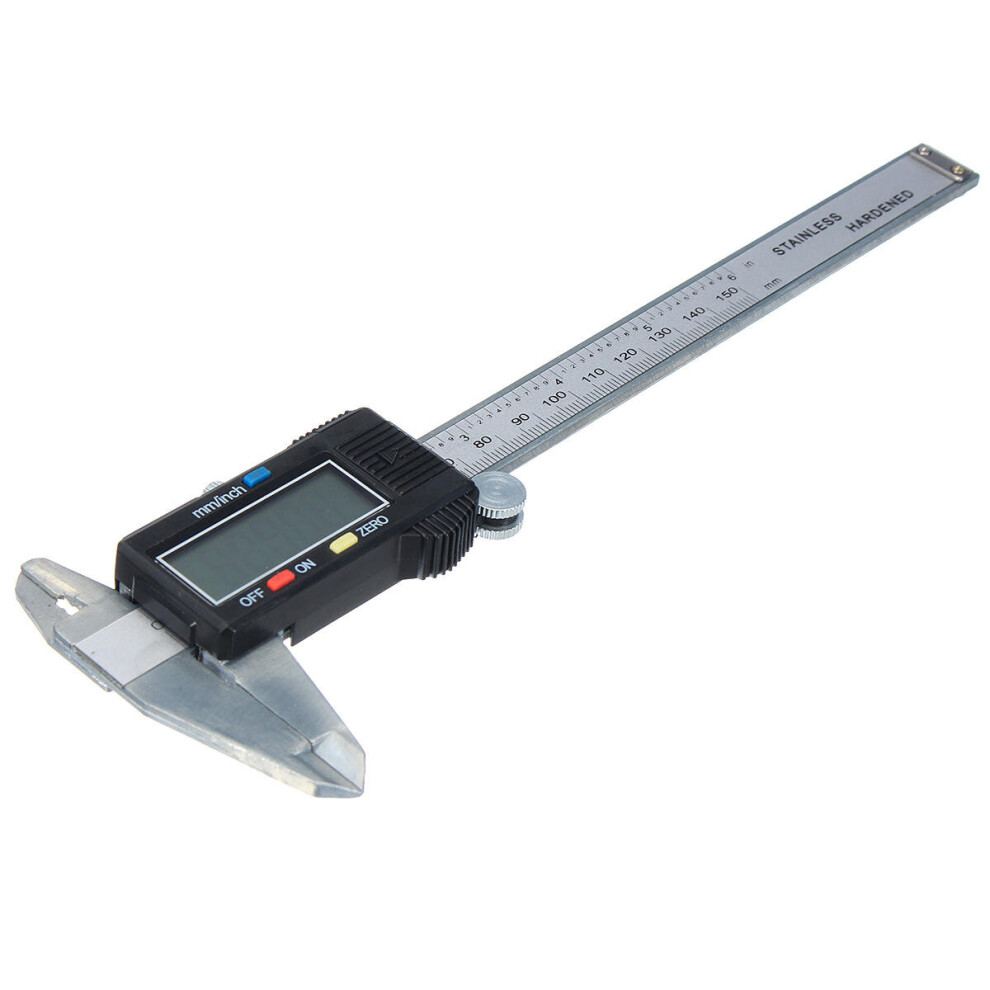 Digital Caliper Lcd Stainless Electronic Ruler Micrometer Measuring 0-6Inch 150Mm 8651936566614