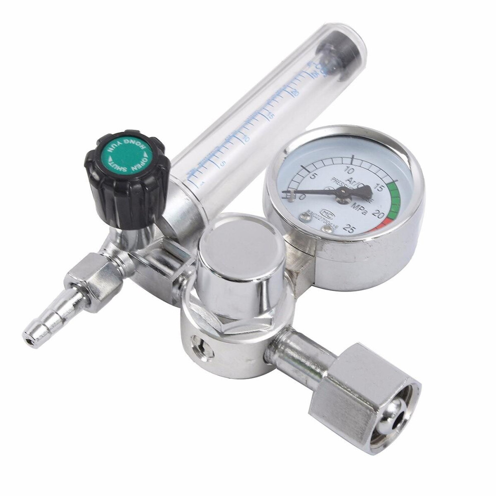 0-25Mpa Argon Co2 Mig Tig Flow Meter Gas Bottle Regulator For Mig Welding 840079079442