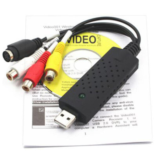 USB 2.0 Video TV DVD VHS DVR Capture Adapter Video Capture Card 2