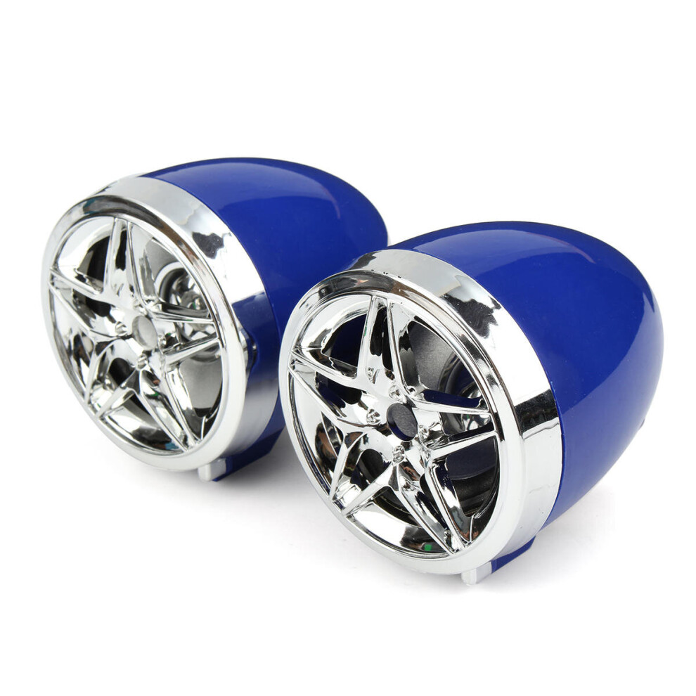 1Set Waterproof Motorcycle Amplifier System Bluetooth Audio Mp3 Stereo Speaker Player 4191026516456