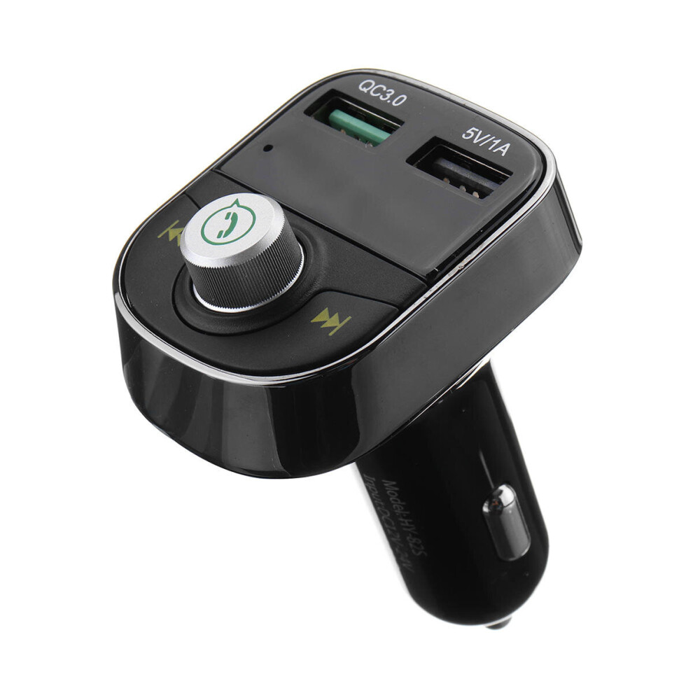 Qc3.0 Bluetooth Car Fm Transmitter Wireless Radio Adapter Usb Charger Mp3 Player Guncolor Color 5202984951667