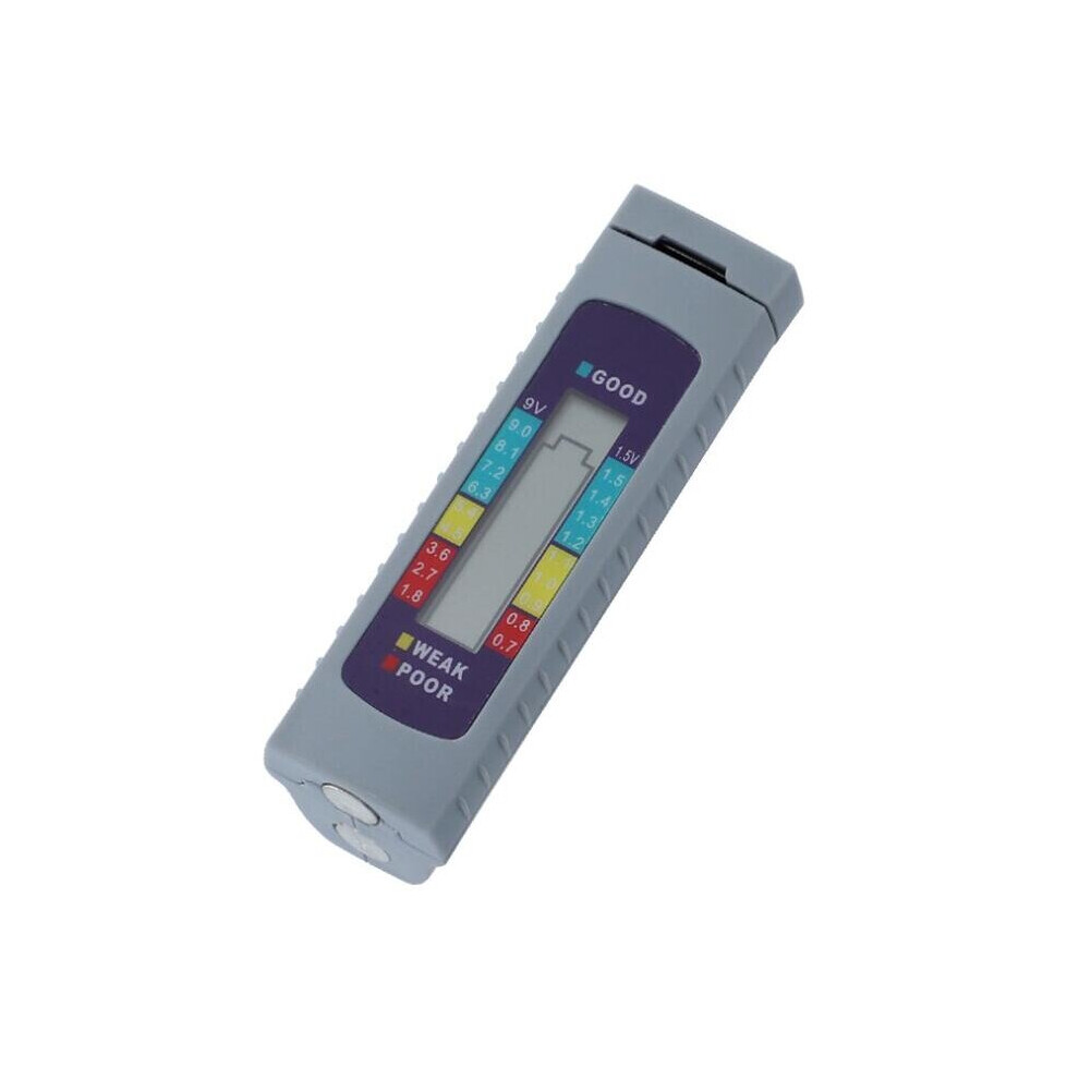Battery Tester Digital Capacity Tester Checker For Lithium Battery Aa/Aaa/1.5V 9V Power Supply Tester Measuring Instrument Tools 8651951789302