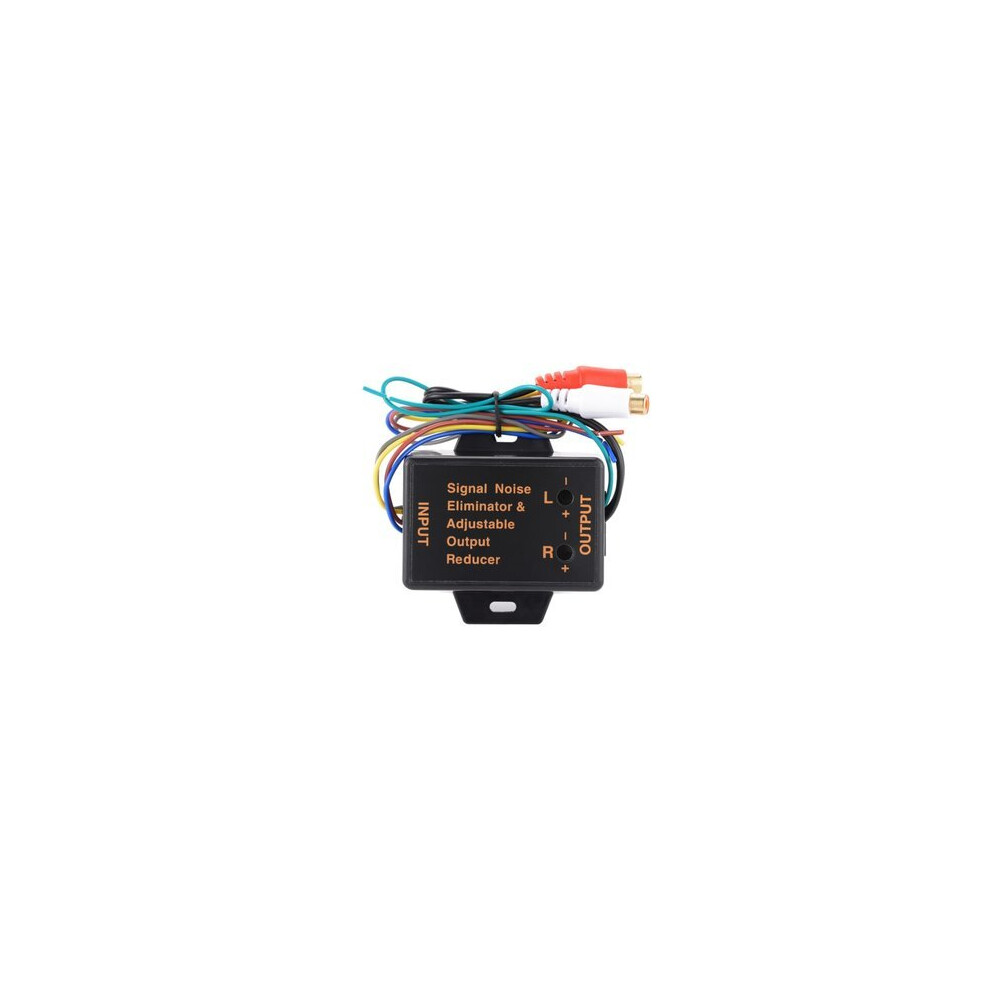 2 Channel Hi / Low Level Converter High Level Speaker Output To Rca Line Level Adapter 5202984959960