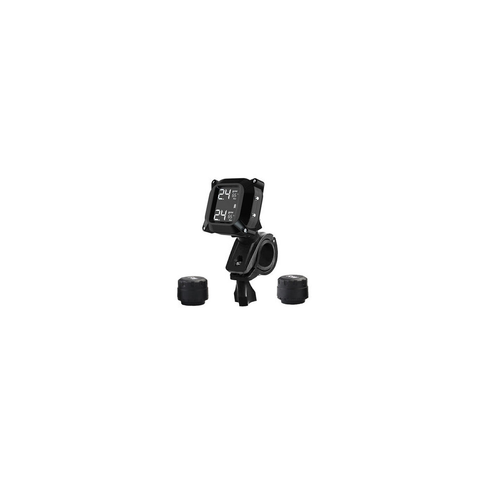 M6 Lcd Display Motorcycle Real Time Tire Pressure Monitor System Waterproof Tpms Wireless External Wi Sensors 4191026513264