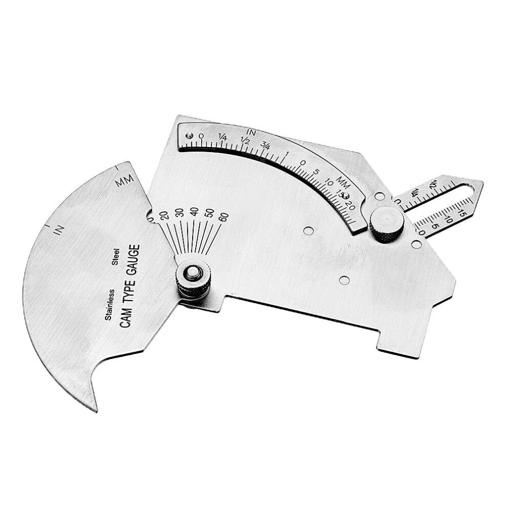 50Mm Stainless Steel Welding Gauge Bridge Cam Gauge Test Ulnar Welder Inspection Gage 8651954789743