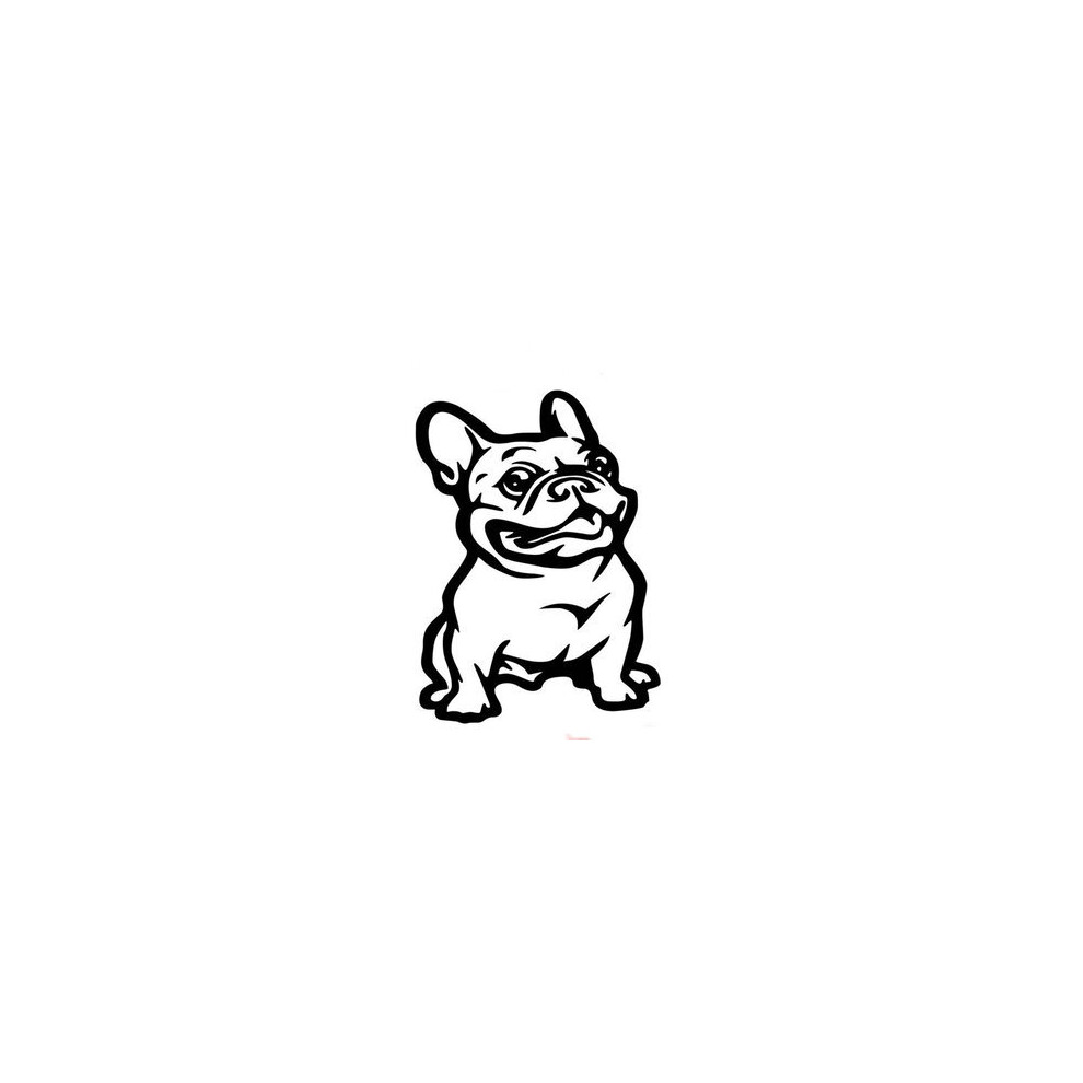 7Pcs 12X15cm Bulldog Car Stickers Auto Truck Vehicle Motorcycle Decal 869692632193