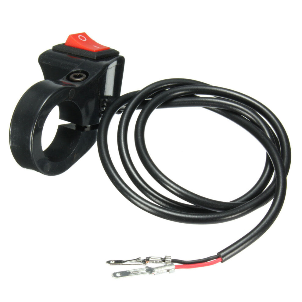 2Pcs 22Mm 7/8Inch Handlebar On-Off Switch Head Fog Motorcycle Scooter Atv Light 5202984972815