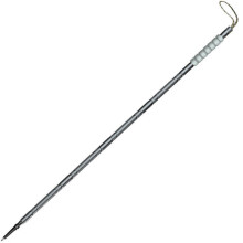 IPRee 7 En 1 Outdoor Folding Climbing Walking Stick Safety Security Alpenstock Rod Camping Hiking Emergency Survival Tools kit