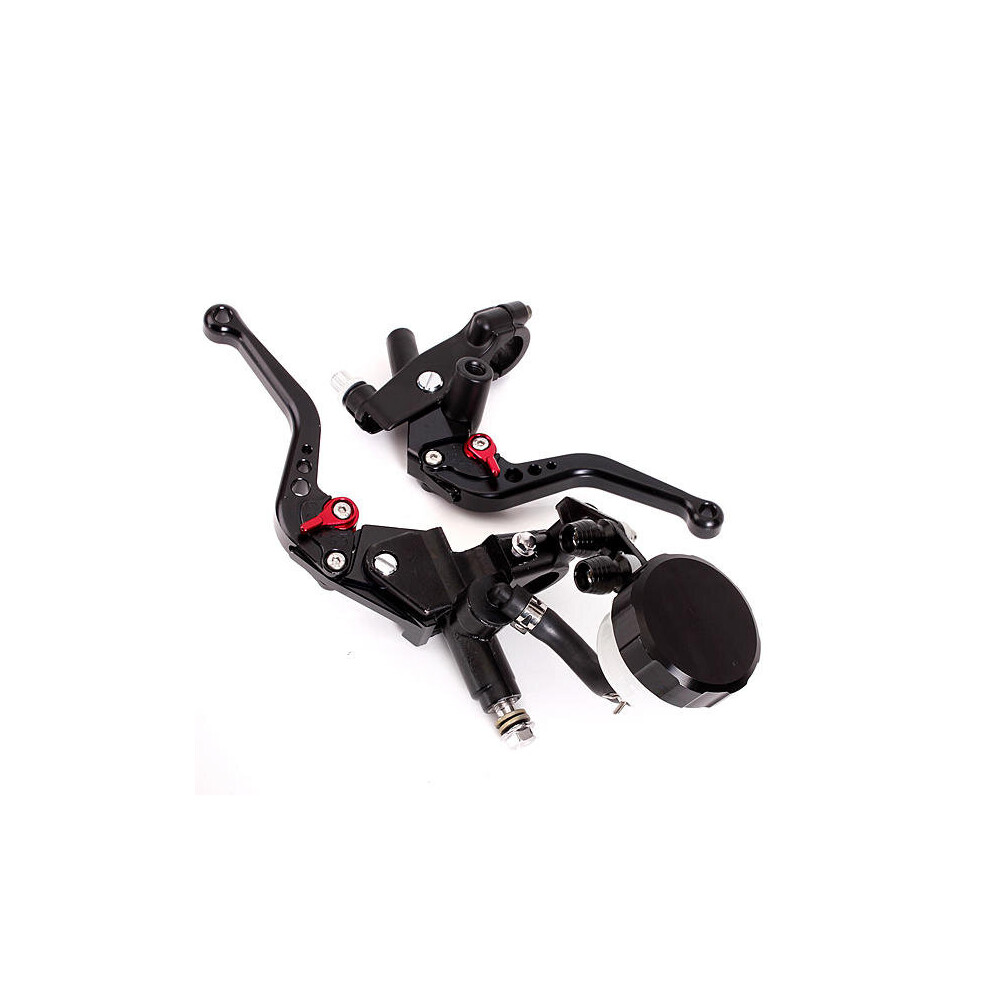 1Pair Cnc Universal 7/8 Motorcycle Brake Clutch Lever Master Cylinder 4191026514223