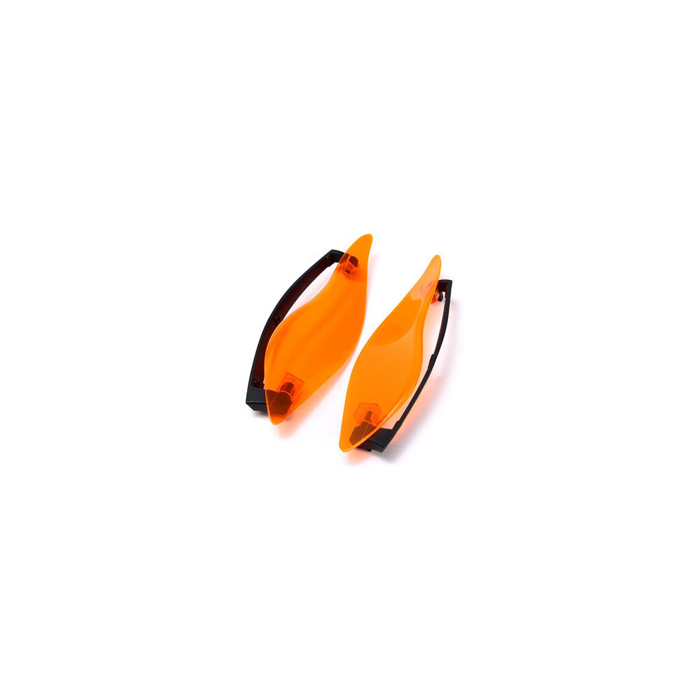 Motorcycle Side Wings Air Deflectors For Harley Touring Fl 2014 2015 2016 2017 Color Orange 5202984933991