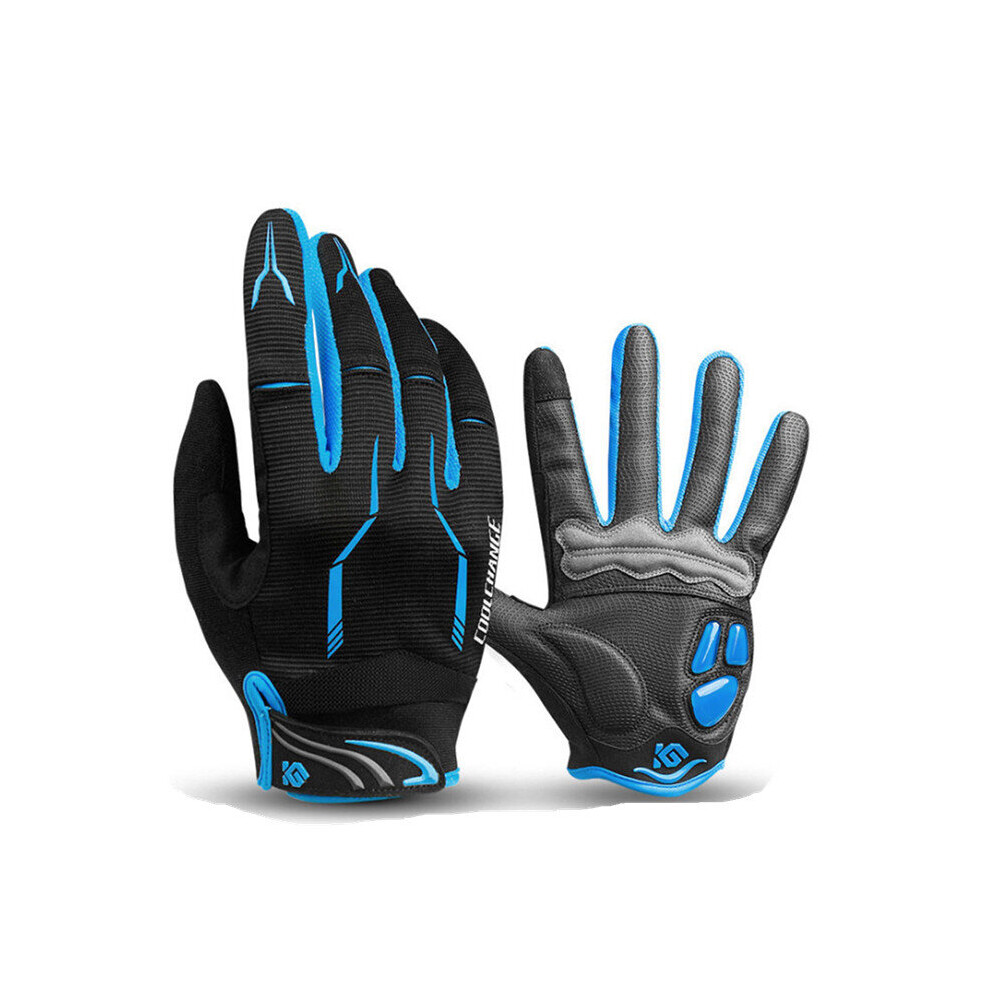 Gel Pad Bike Gloves Winter Warm Racing Motorcycle Cycling Touchscreen Full Finger Xl 7082497834668
